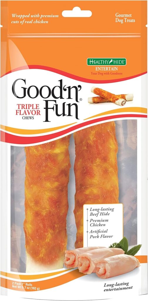 GOOD N FUN Do Treats, Triple Flavor 7 Rolls, 2 Pack