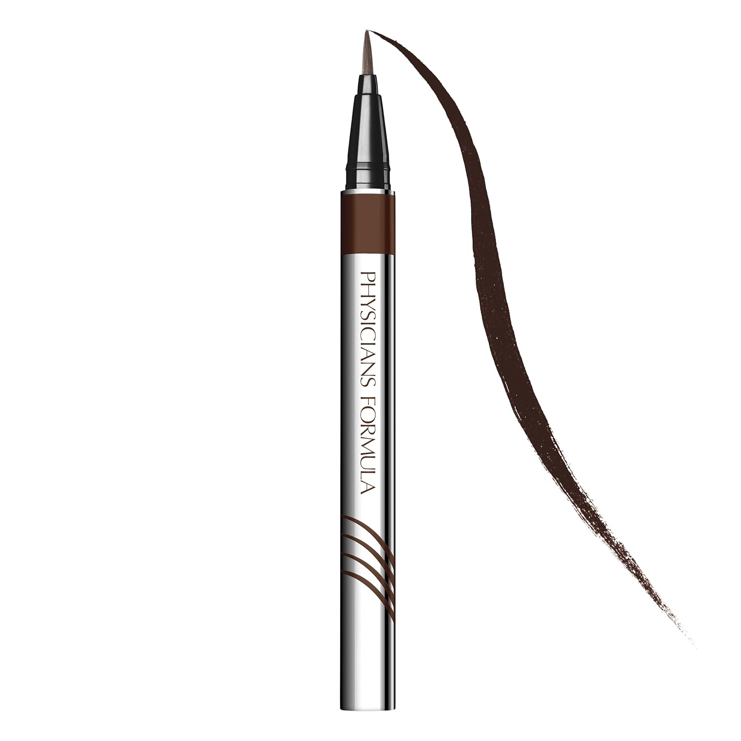 Physicians Formula Ultra-Fine Liquid Eyeliner Dark Brown | Dermatologist Tested, Clinicially Tested