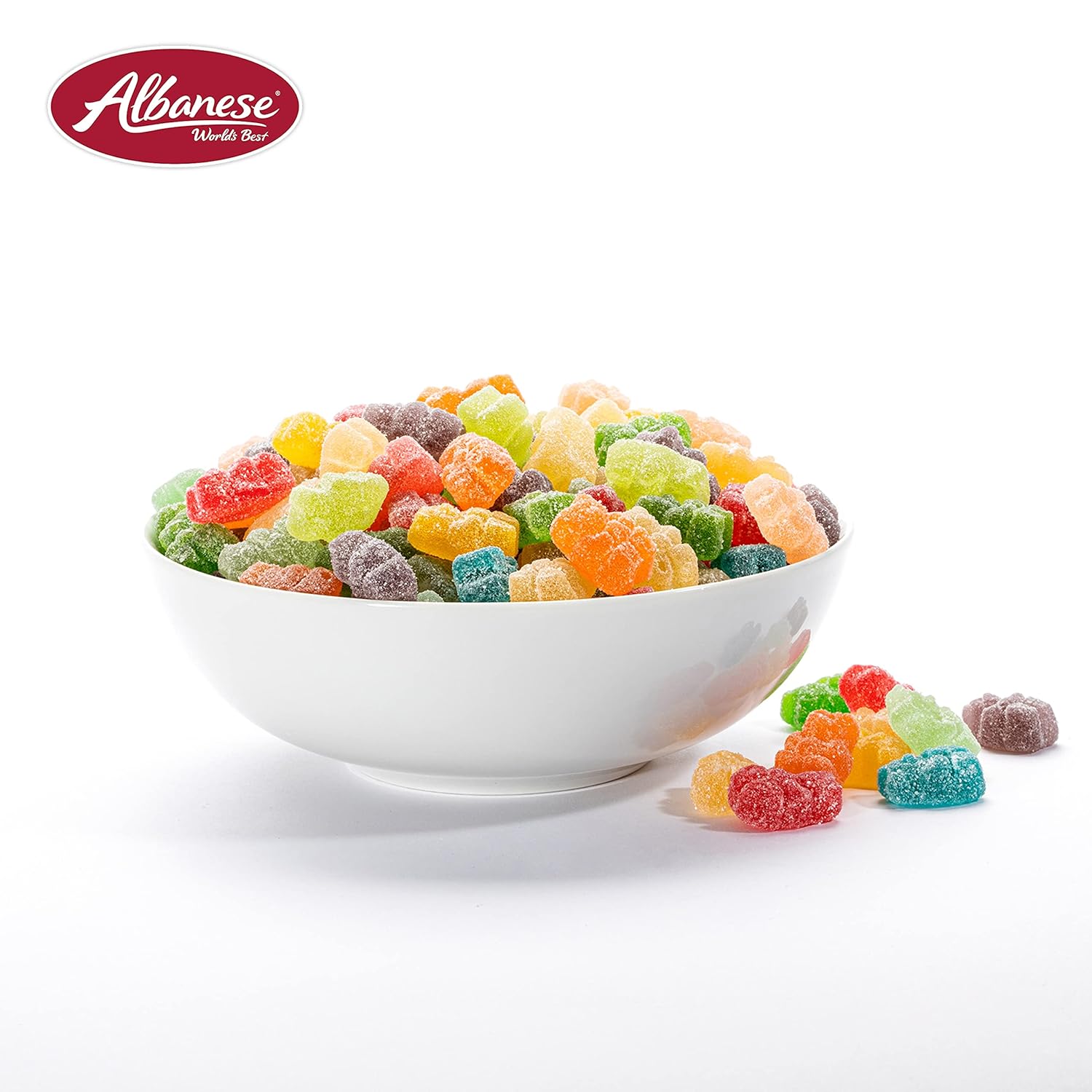 Albanese Worlds Best 12 Flavor Gummi Bears, 5Lbs Of Candy