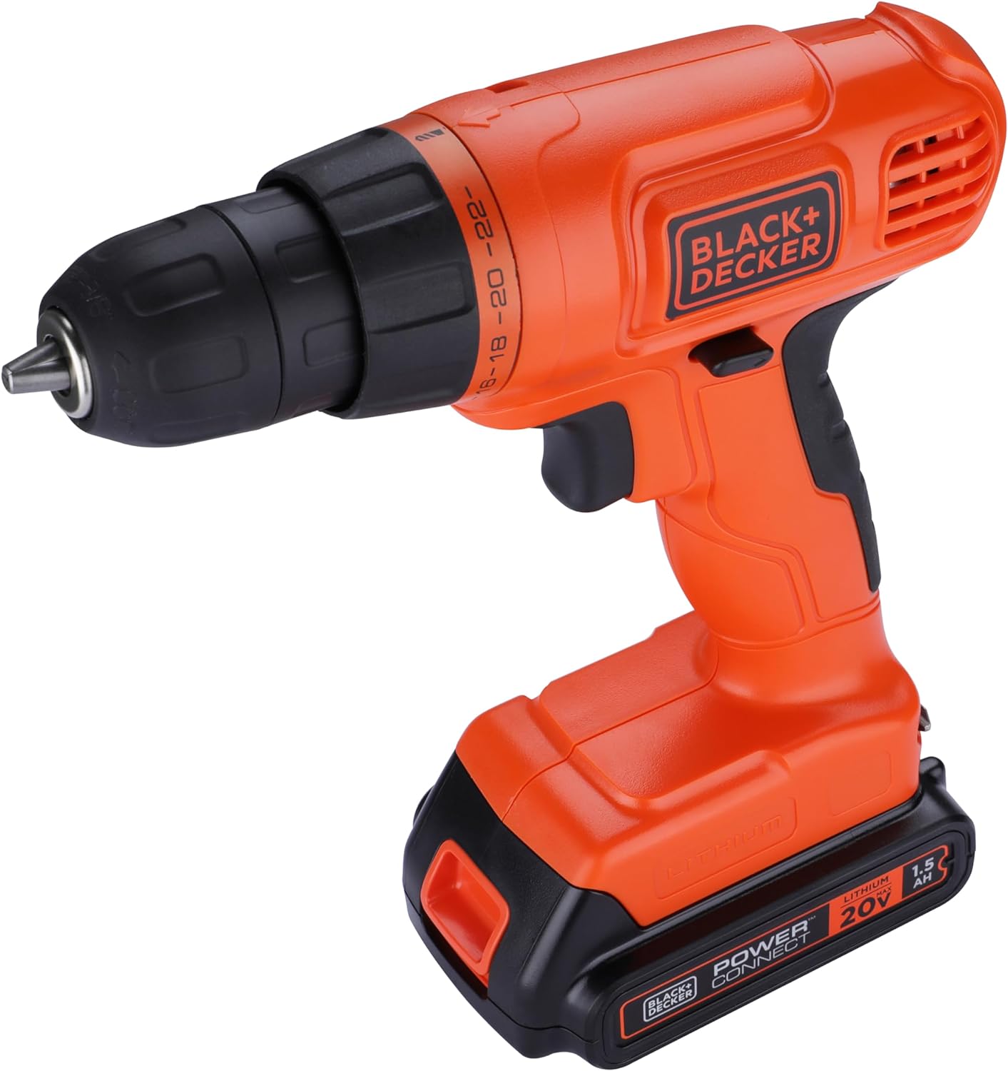 Black+Decker 20V Max* Powereconnect Cordless Drill/Driver + 30 Pc. Kit (Ld120Va)