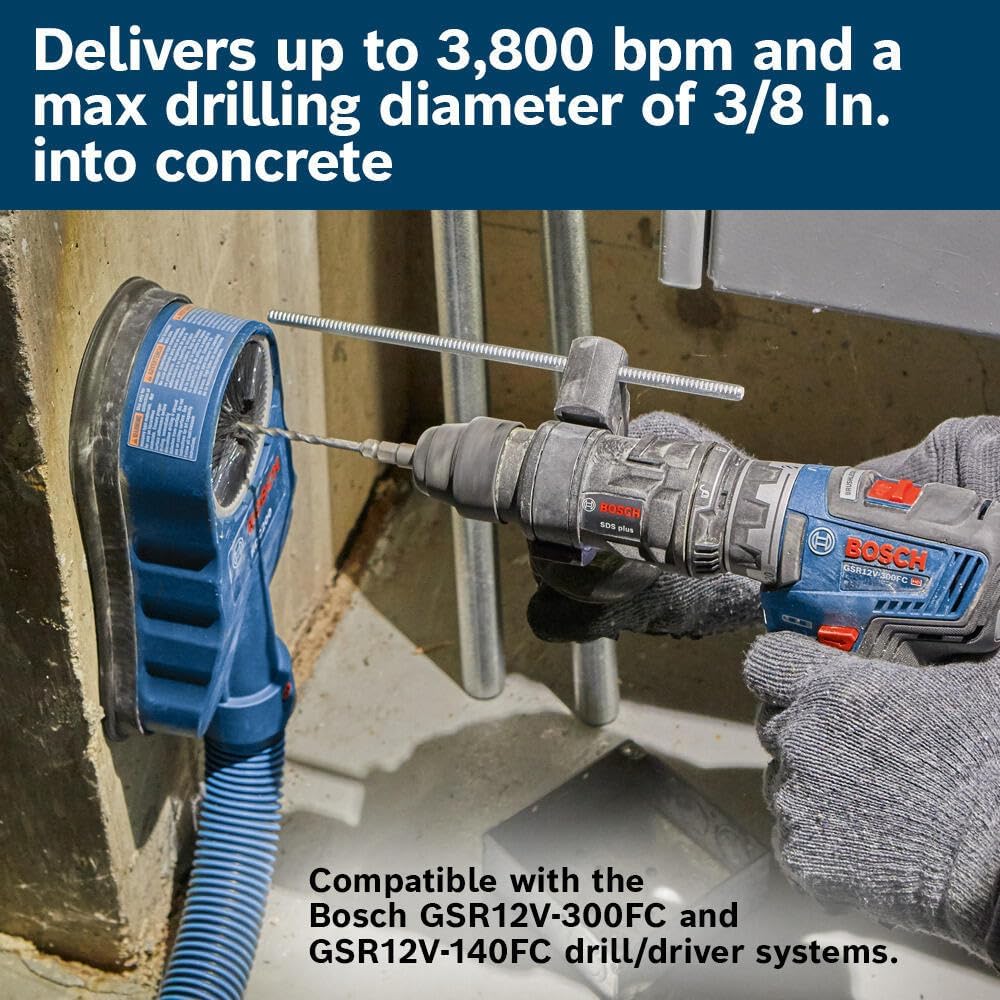 Bosch Gsr12V-300Fcb22 12V Max Ec Brushless Flexiclick 5-In-1 Drill/Driver System With (2) 2.0 Ah Batteries