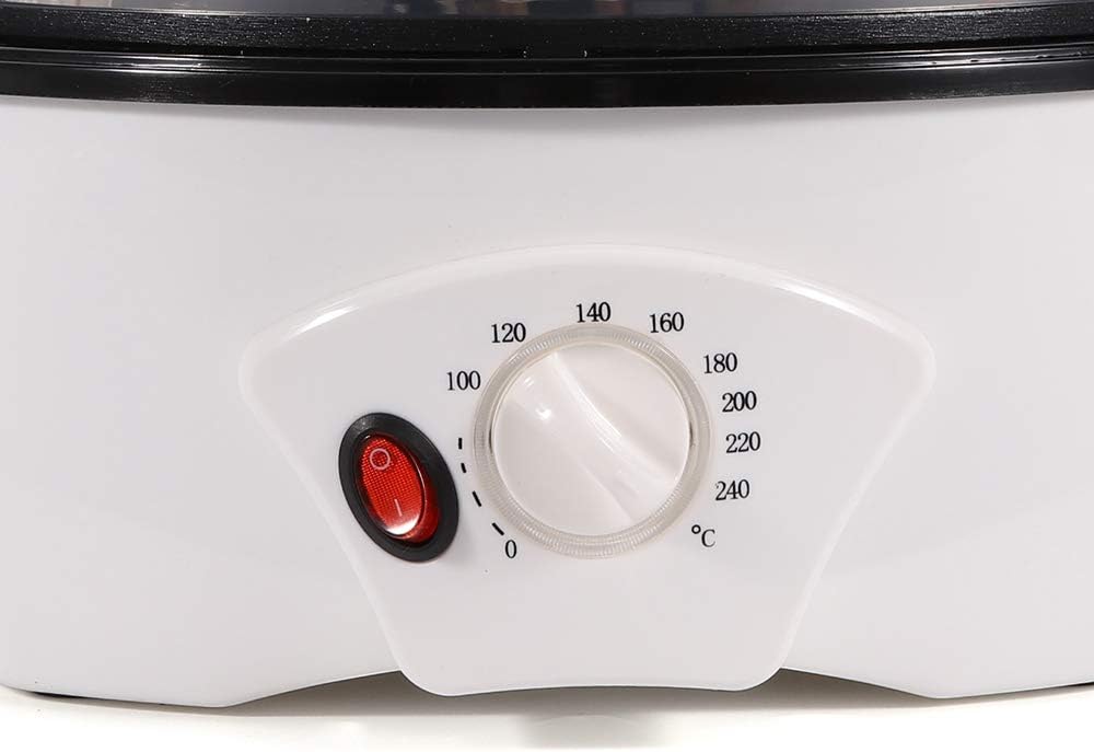 Commercial Coffee Bean Roaster 110V 1200W Electric Coffee Bean Roasting Machine For Coffee Bean, Nut, Peanut, Cashew, Household Coffee Bean Baker Roaster Adjustable Temperature From 100°C To 240°C