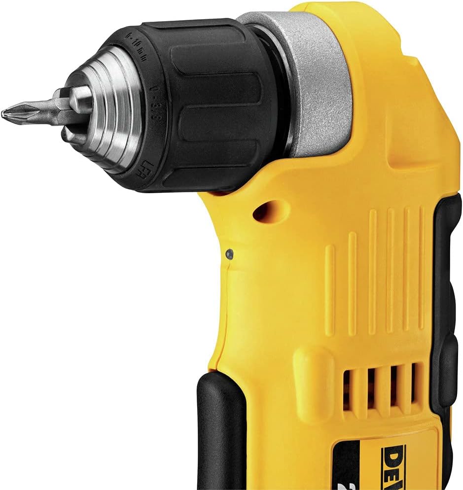 Dewalt 20V Max Right Angle Cordless Drill/Driver Kit (Dcd740C1)