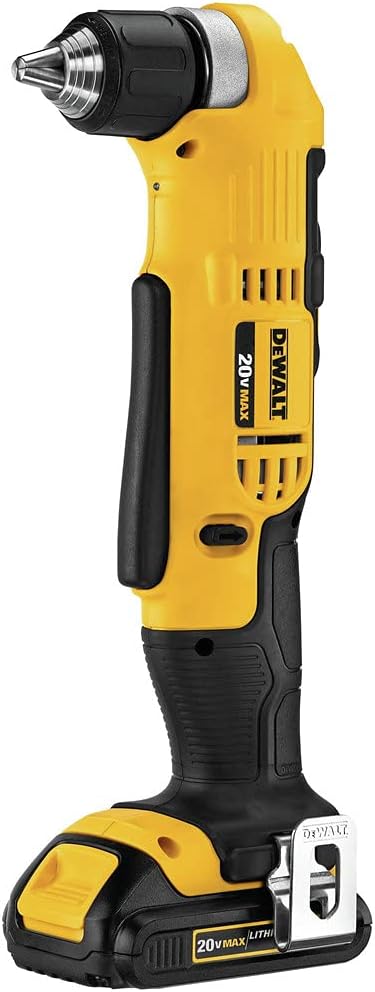 Dewalt 20V Max Right Angle Cordless Drill/Driver Kit (Dcd740C1)