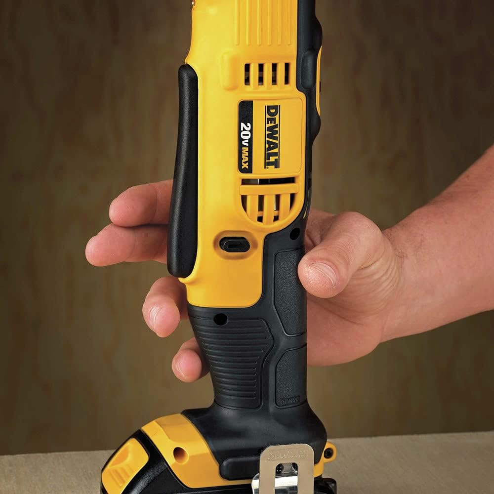 Dewalt 20V Max Right Angle Cordless Drill/Driver Kit (Dcd740C1)