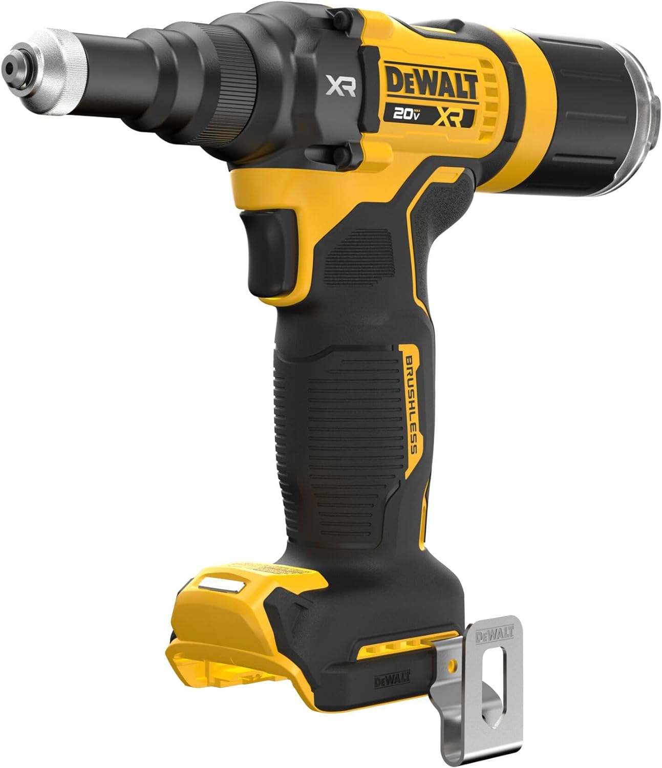 Dewalt 20V Max Xr Cordless Rivet Tool, 3/16, Bare Tool Only (Dcf403B), Large