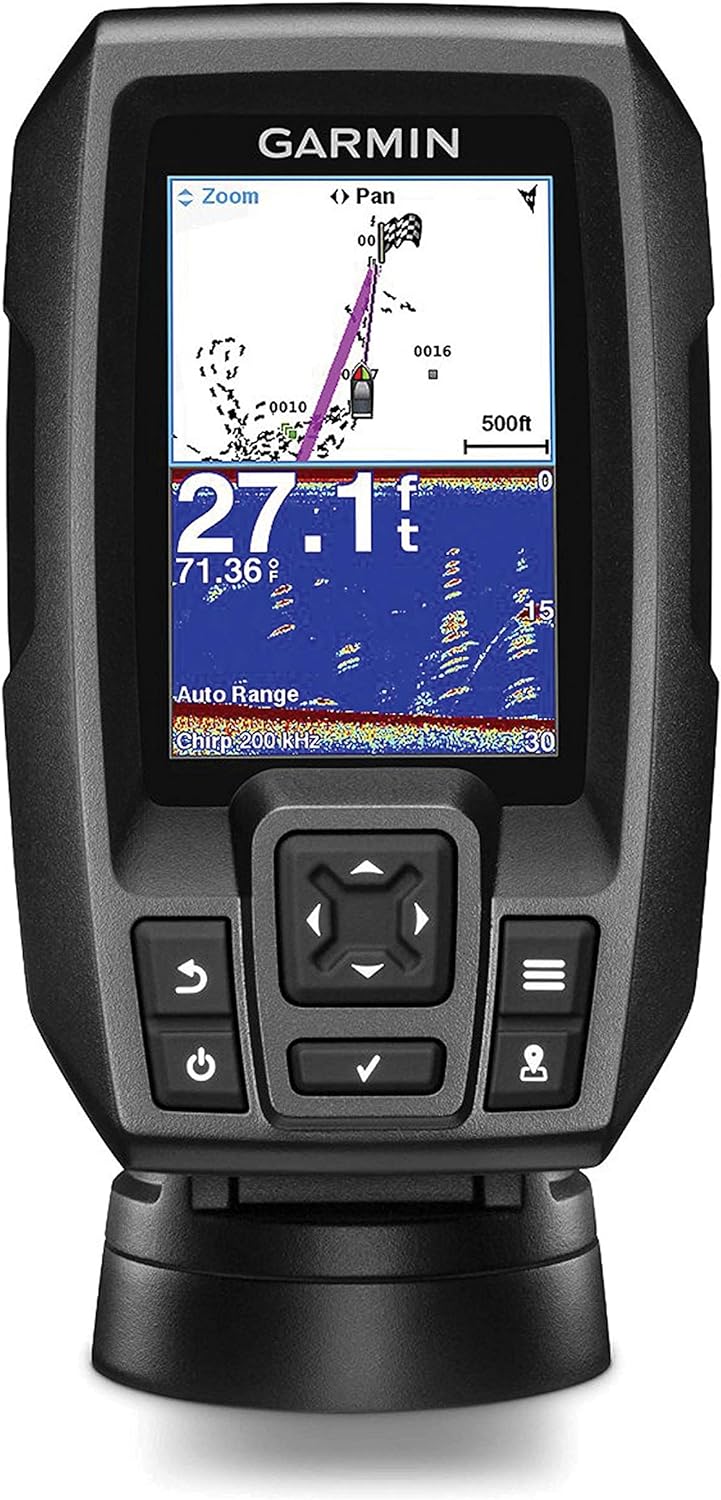 Garmin 010-01550-00 Striker 4 With Transducer, 3.5 Gps Fishfinder With Chirp