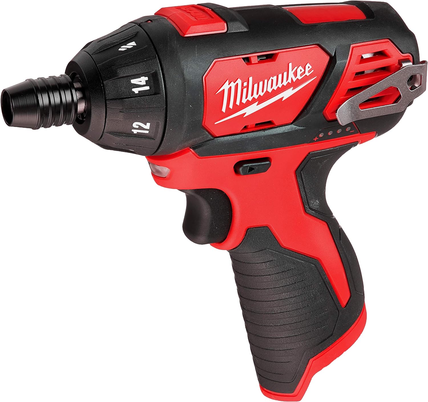 Milwaukee 2401-20 M12 12-Volt Lithium-Ion Cordless 1/4 In. Hex Screwdriver (Tool-Only)