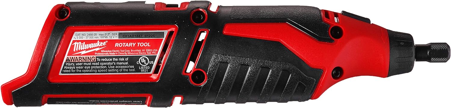 Milwaukee Cordless Rotary Tool, 12.0V