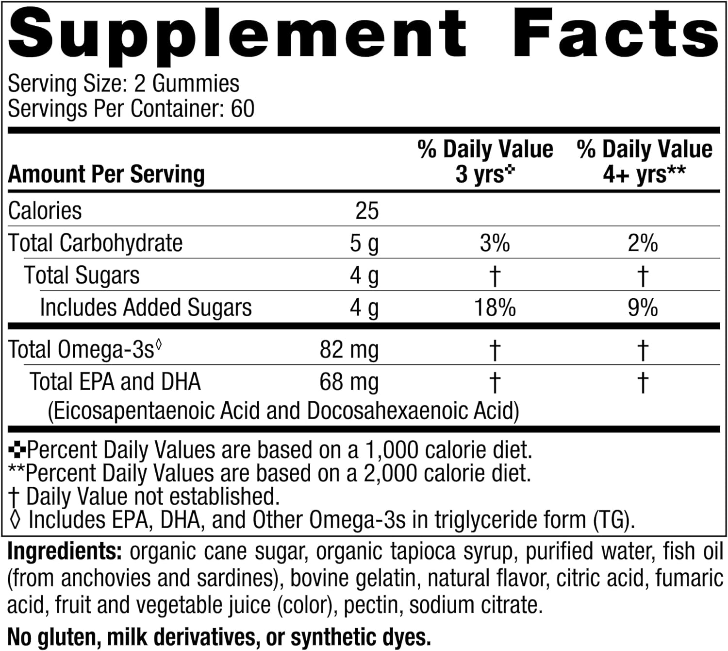 Nordic Naturals Nordic Omega-3 Gummies, Tangerine - 120 Gummies - 82 Mg Total Omega-3S With Epa  Dha - Non-Gmo - 60 Servings
