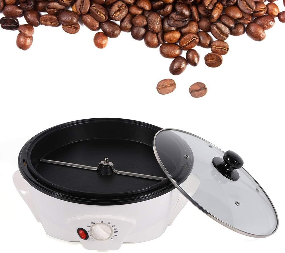 Sabuidds Home Coffee Roaster Machine With 1500G Max Capacity - For Coffee Bean Roasting - 800W Power And Non-Stick Pan - Featuring Lights Out Device For Safe Roasting