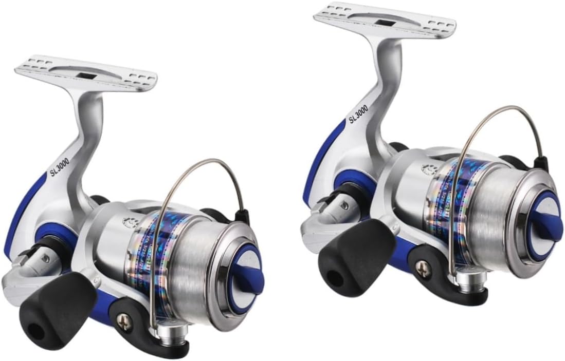 Sosoport 2Pcs Powerful Reels Water Reel Fishing Reel 3 Bearing Reel Weight Reel Cast Reel Smooth Reels Reel