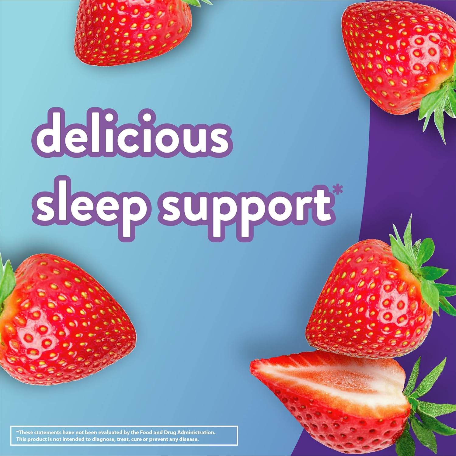 Vitafusion Max Strength Melatonin Gummy Supplements, Strawberry Flavored, 10 Mg Melatonin Sleep Supplements, America’s Number 1 Gummy Vitamin Brand, 50 Day Supply, 100 Count