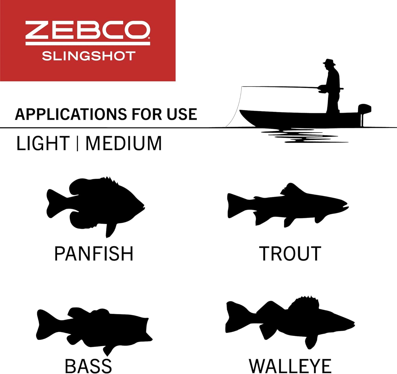 Zebco Slingshot Spincast Reel and Fishing Rod Combo, 5-Foot 6-Inch 2-Piece Fishing Pole, Size 30 Reel, Right-Hand Retrieve, Pre-Spooled with 10-Pound Zebco Line